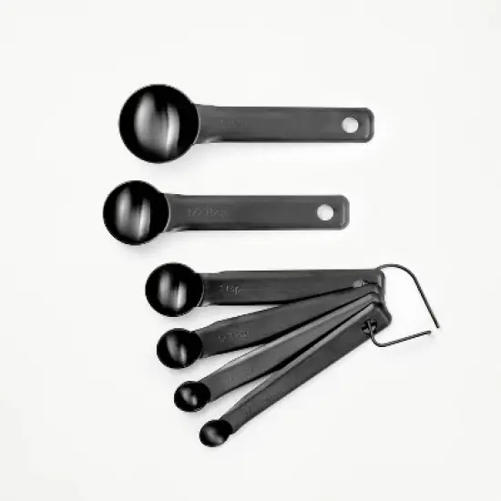 6pc Stainless Steel Measuring Spoons - Figmint&trade; image {4}