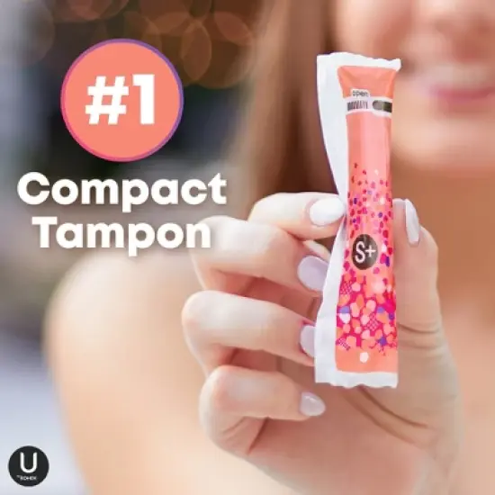 U by Kotex Click Compact Unscented Tampons -  Super Plus - 32ct image {3}