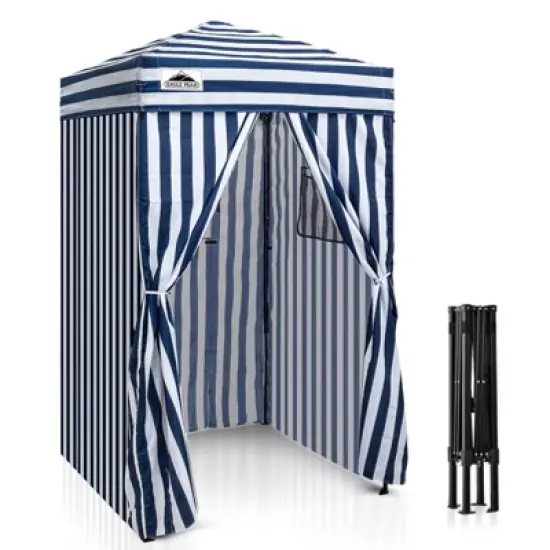 EAGLE PEAK 4x4 Pop Up Canopy, Flex Ultra Compact Portable Privacy Changing Room Photoshoots image {22}