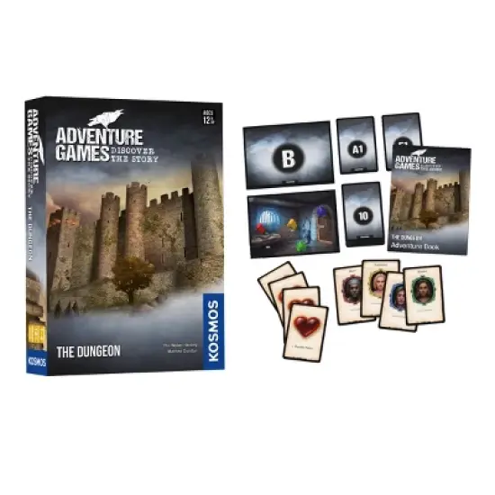 Thames & Kosmos Adventure Games 2-Pack Bundle: The Dungeon & Monochrome Inc. image {2}