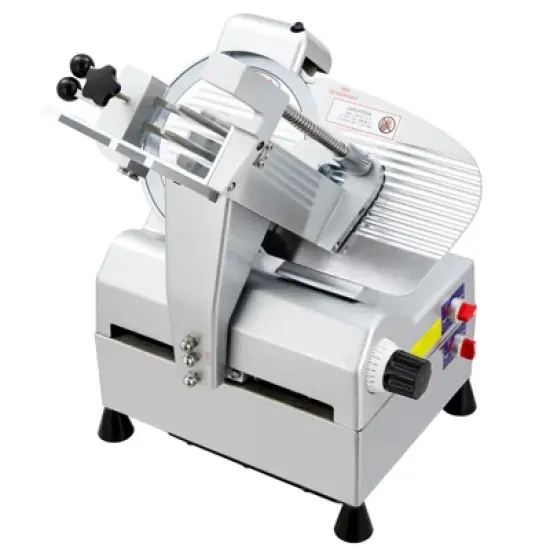 Meat Slicer, Electric Slicer - Professional Dual Motor,Removable Stainless Steel Blade, 0-16mm Thickness for Home/Commercial Kitchens image {6}