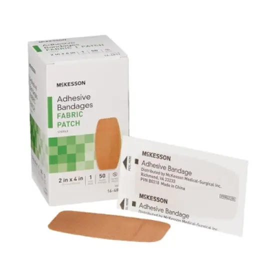 McKesson Tan Fabric Adhesive Bandage Sterile 2 x 4" image {9}