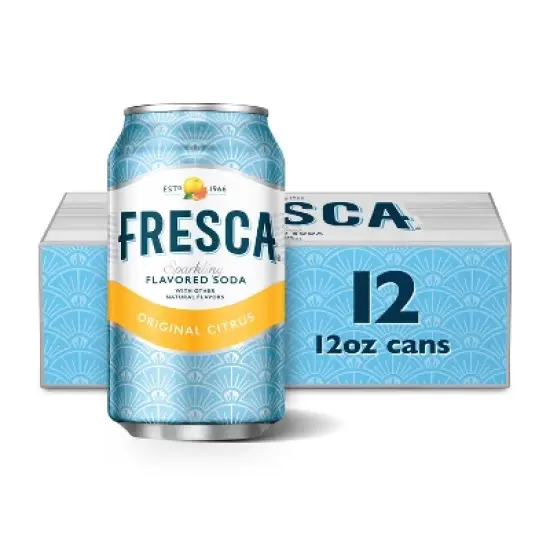 Fresca Original Citrus Soda - 12pk/12 fl oz Cans image {6}