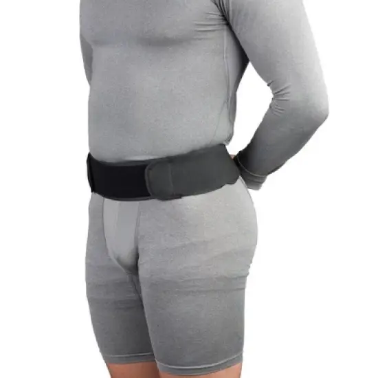 OTC Sacroiliac Support, Trochanter Belt, Hip Pelvis, Select Series, Black image {1}