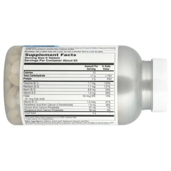 KAL Nutritional Yeast, 500 Tablets image {1}