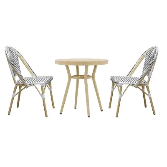 3pc Arna Patio Chair Set With Side Table - miBasics image {11}