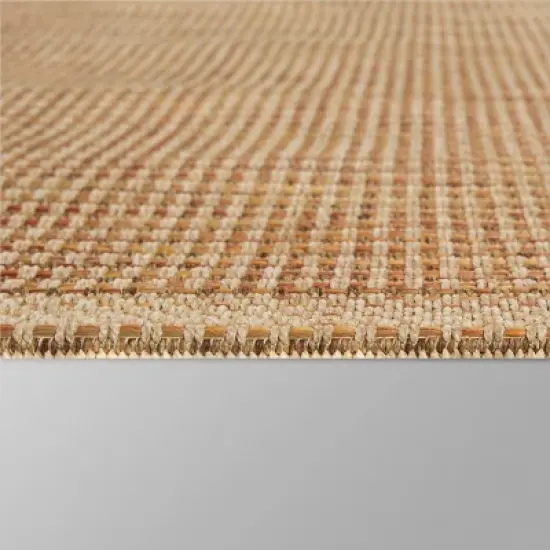 Prairie Stripe Outdoor Rug Orange - Threshold&trade; image {3}