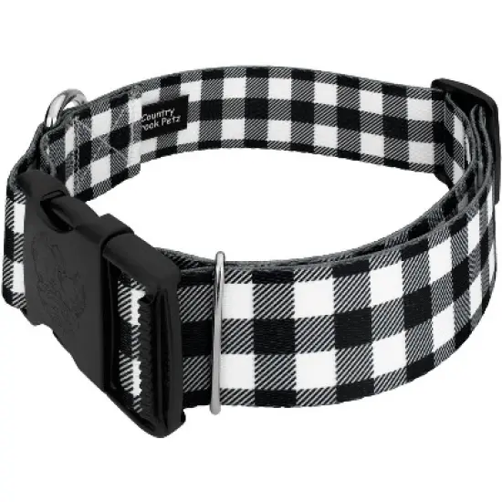 Country Brook Petz HossFit Jr Wide Deluxe Dog Collar - Christmas Collection image {2}