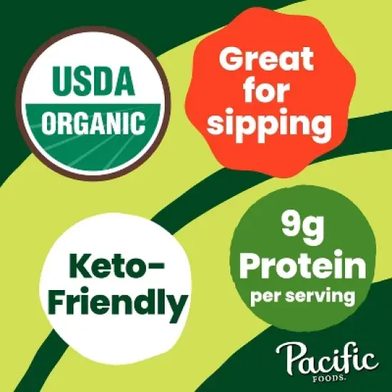 Pacific Foods Organic Gluten Free Unsalted Chicken Bone Broth - 32oz image {4}