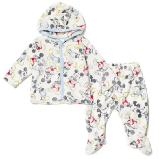Disney Mickey Mouse Baby Fleece Jacket and Pants Newborn image {7}
