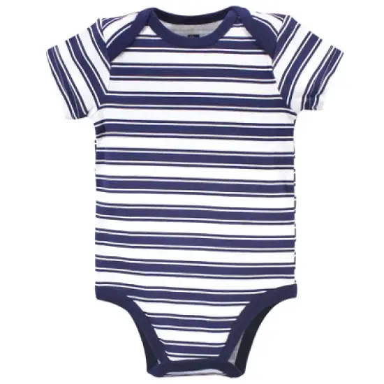 Hudson Baby Infant Boy Cotton Bodysuits, Boy Daddy 3-Pack image {3}