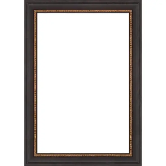 Amanti Art 21"x15" Ashton Black Framed Magnetic Dry Erase Board image {9}