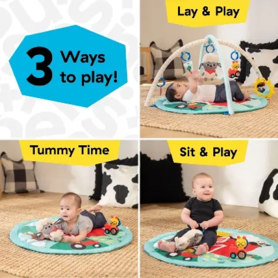 Baby Einstein Happy Harvest Touch & Feel Activity Gym image {8}