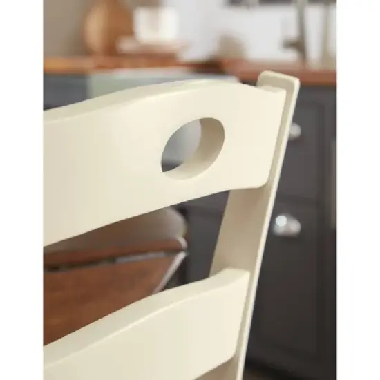 Set of 2 Woodanville Dining Room Side Chair White/Brown - Signature Design by Ashley image {2}