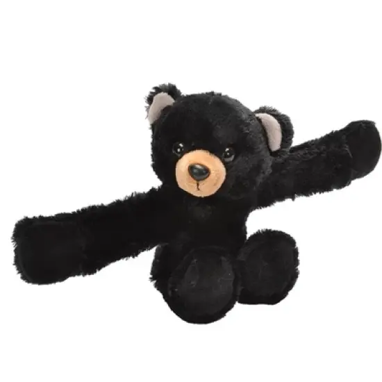 Wild Republic Huggers Black Bear Stuffed Animal, 8 Inches image {1}
