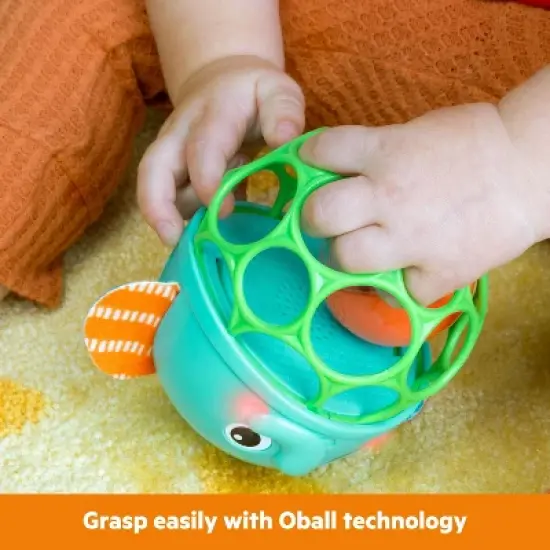 Bright Starts Giggle & Glow Musical Light-Up Rattle Easy-Grasp Elephant image {5}