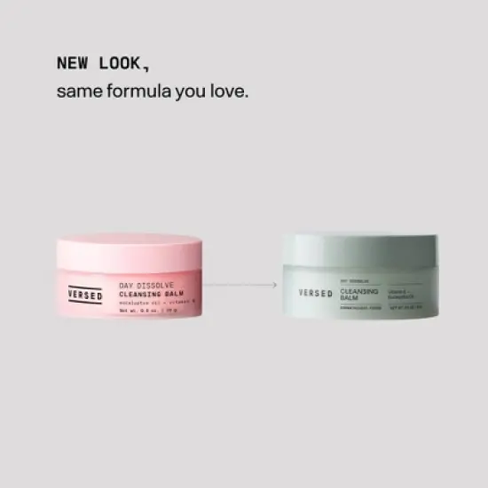 Versed Day Dissolve Cleansing Balm - Eucalyptus Oil + Vitamin E - 0.6oz image {2}