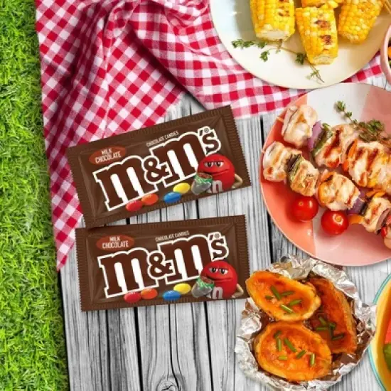 M&M's Milk Chocolate 12/16/24/36 Pack Full Size Candy 1.69oz - Bulk Packaging image {3}