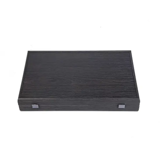 WE Games Luxury Wood Backgammon Set with Leatherette Interior - 19 inches - Handcrafted in Greece image {3}