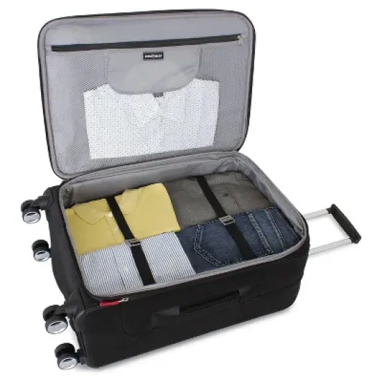 SWISSGEAR Zurich Softside Medium Checked Spinner Suitcase image {1}