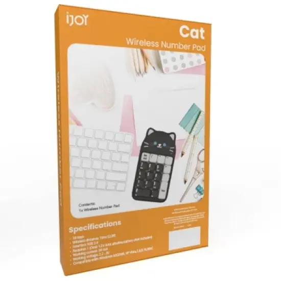 iJoy Wireless Molded Number Pad image {1}
