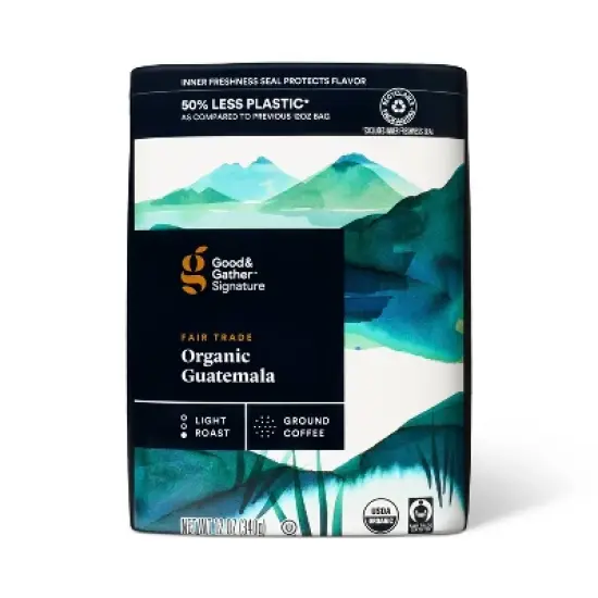 Signature Organic Guatemalan Light Roast Ground Coffee - 12oz - Good & Gather&trade; image {4}