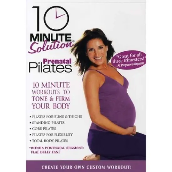10 Minute Solution: Prenatal Pilates (DVD) image {1}