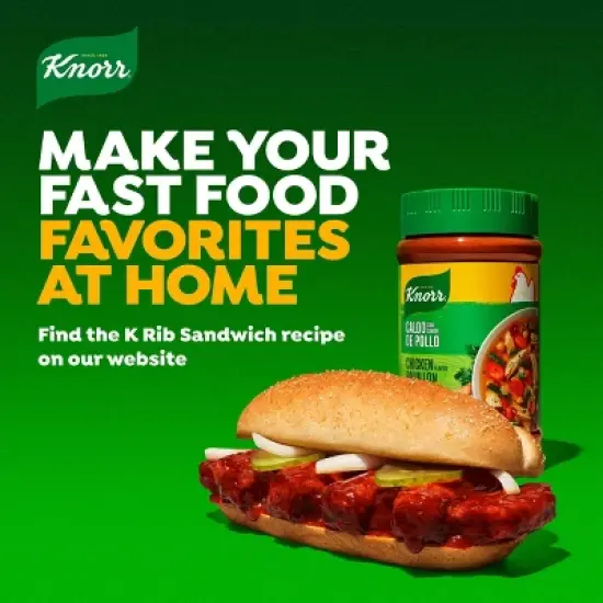 Knorr Granulated Chicken Bouillon - 7.9oz image {9}