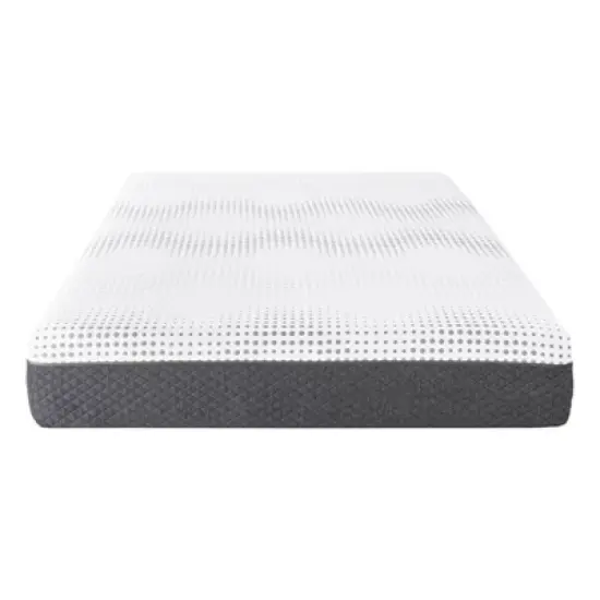 PAGED Green Tea Gel-Infused Memory Foam Mattress 12 Inch Hybrid Mattress with Charcoal-infused Base Foam for Comfortable Sleep image {1}