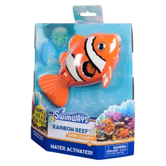 Swimways Rainbow Reef Fish, Swim Shady: Dive Pool Toy for Kids Aged 5+ image {7}