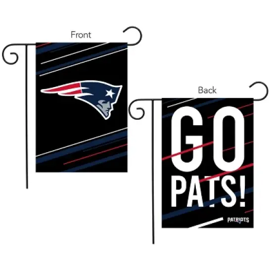 Briarwood Lane New England Patriots Slogan Garden Flag NFL Licens image {3}