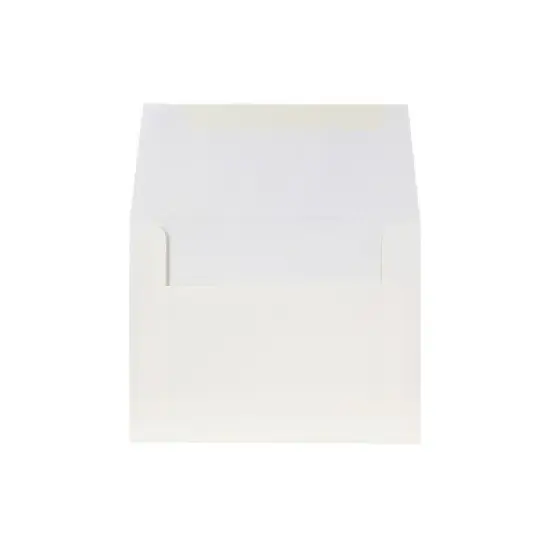 JAM Paper 7.5 x 7.5 Square Invitation Envelopes Ivory 23131971 image {1}