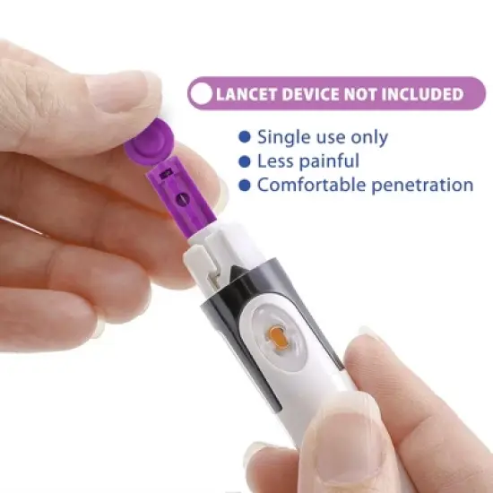 LotFancy Lancets for Diabetes Testing, 30 Gauge, 300-Count Twist Top Lancets for Blood Testing image {5}