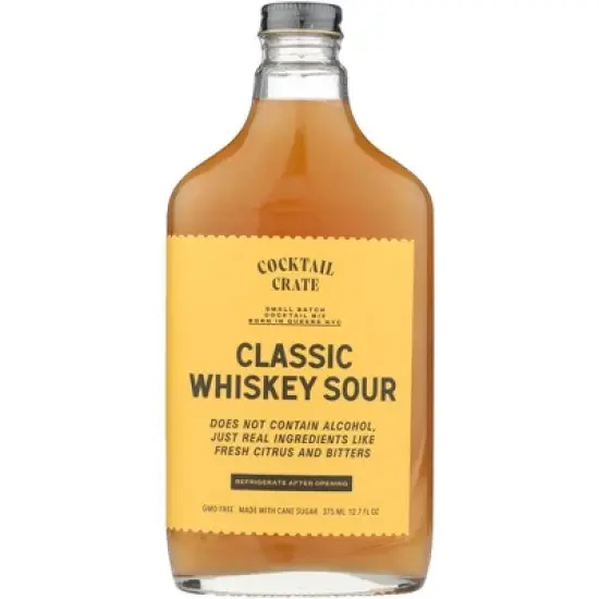 Cocktail Crate Mix Whiskey Sour - Case of 6 - 12.7 fl oz. image {1}