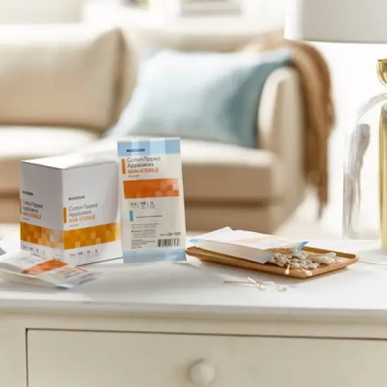 McKesson Cotton-Tipped Applicator Swabstick, 3 in. image {2}