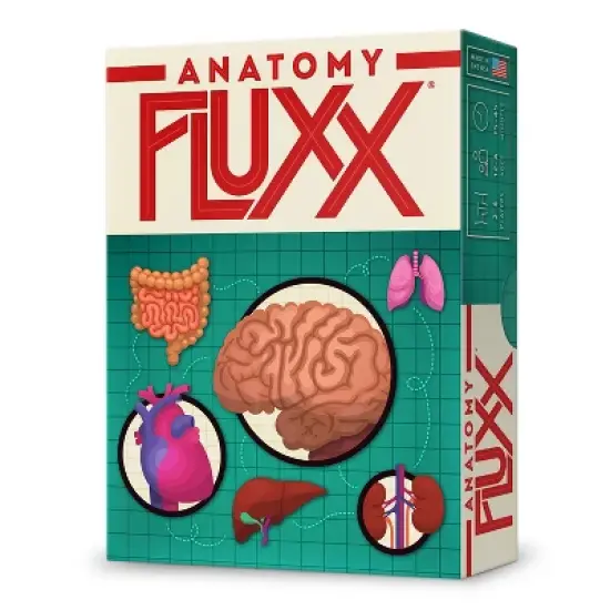 Looney Labs Anatomy Fluxx Card Game image {1}
