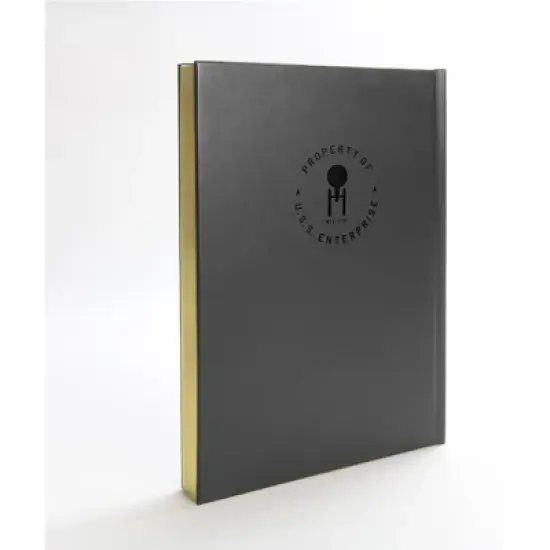 Crowded Coop, LLC Star Trek: The Original Series Captain Log Hardcover Journal image {1}