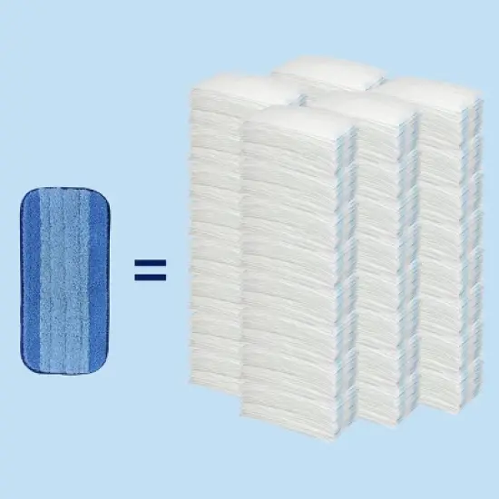 Bona Cleaning Products Reusable Microfiber Pads Jet Mop Refills Value Pack - Unscented - 3ct image {4}
