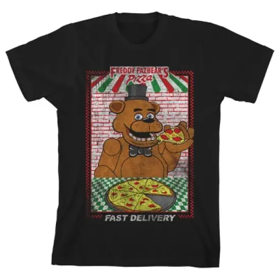 Youth Five Nights at Freddys Fazbear's Pizza TShirt Boys Graphic Tee image {3}
