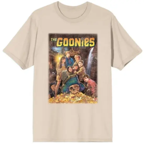 The Goonies Movie Poster Art Women's Tofu Graphic Tee image {4}