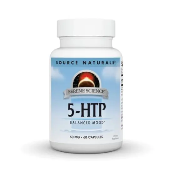 5-HTP 50MG by Source Naturals, Inc.  -  60 Capsule image {3}