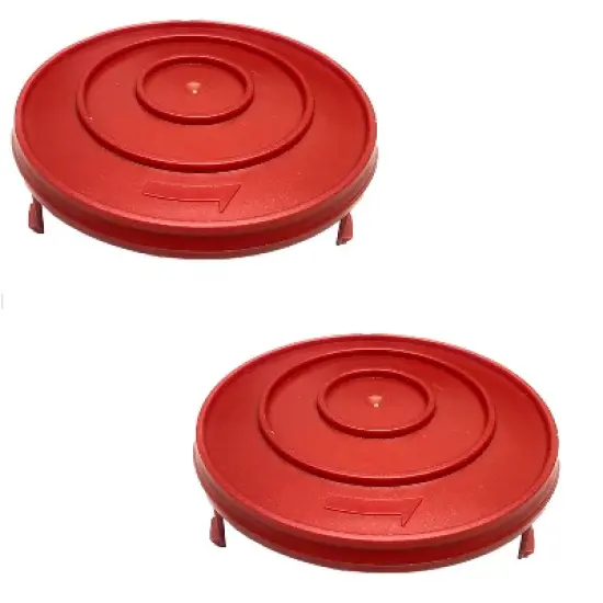 Craftsman 2 Pack of Genuine OEM Replacement Spool Covers - 121071108-2PK image {1}