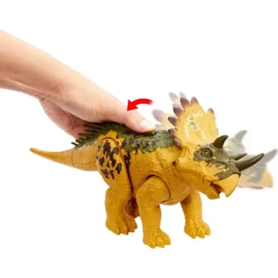 Jurassic World Wild Roar Regaliceratops Action Figure image {3}