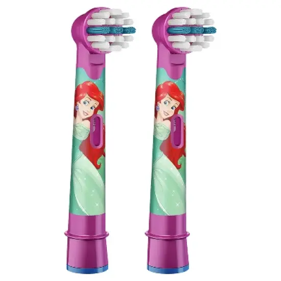 Oral-B Kids Extra Soft Replacement Brush Heads featuring Disney Princesses - 2ct image {1}