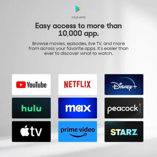 SYLVOX Outdoor TV, 43'' QLED Smart Google TV, IP55 Waterproof, Dolby Atmos HDR, Google Assistant,1000nits Weatherproof Television(Deck Pro QLED 2.0) image {6}