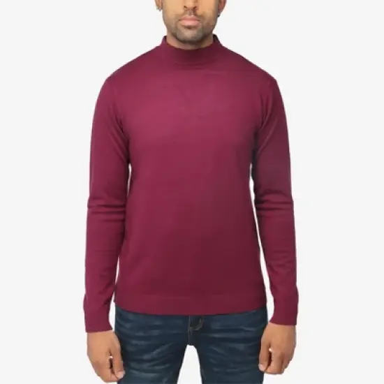 X RAY Men's Soft Slim Fit Turtleneck, Mock Neck Pullover Sweaters for Men(Big & Tall Available) image {13}