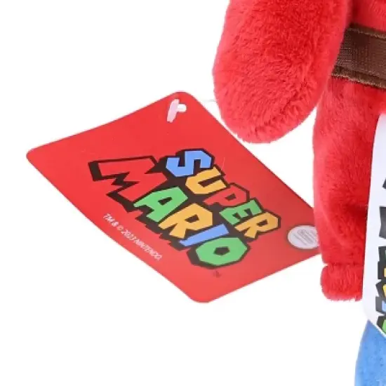 Nintendo Super Mario Villains 8 Inch Plush | Shy Guy image {2}