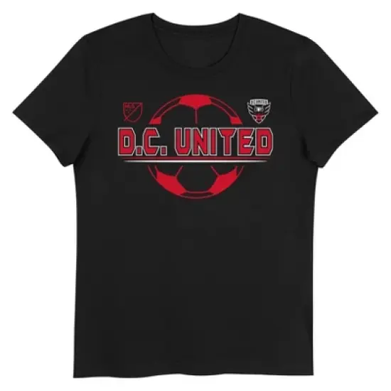 MLS D.C. United Girls' Short Sleeve Crew Neck T-Shirt image {1}