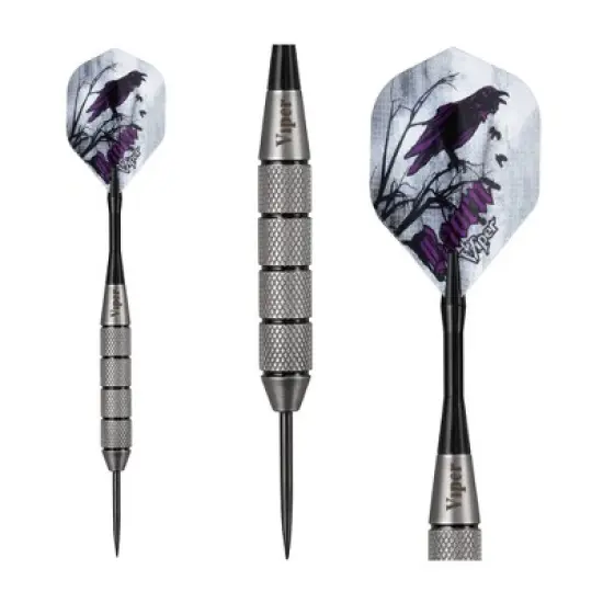 Viper Underground Raven Steel Tip Darts - 25gms image {2}