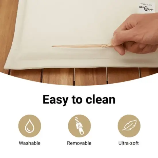 vidaXL Beige Poly Rattan 3-Seater Patio Sofa with Washable Cushions - Durable Outdoor Garden Furniture, UV-Resistant image {12}